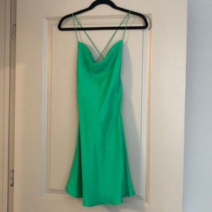 Zara satin dress